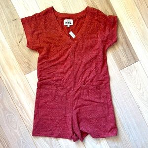 Madewell shorts romper